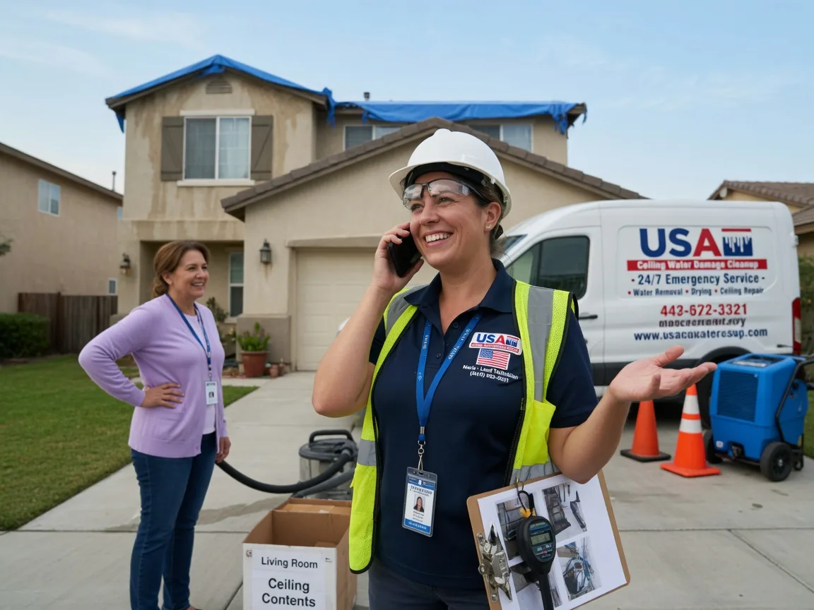 Ceiling Water Damage Restoration Casar, NC FAQs